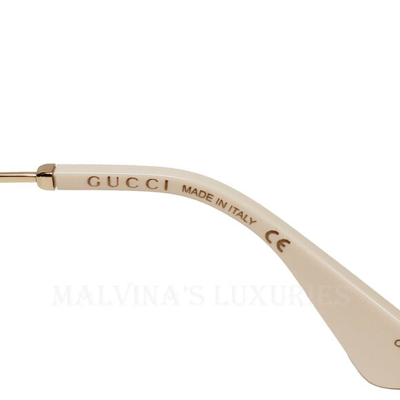 GUCCI SUNGLASSES GG0898S HOLLYWOOD FOREVER CRYSTAL CAT EYE ACETATE $1,200 - Picture 9 of 14